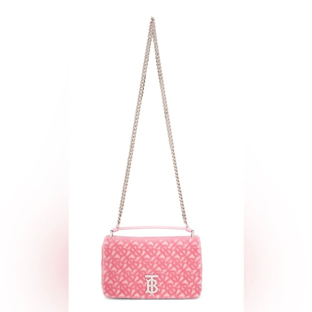 Burberry Pink Crossbody Bag with Monogram Design - Picture 2 of 15